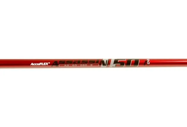 Accuflex Graphite Shaft AccuFLEX Assassin II 50 Long Drive Wood Shaft + Adapter & Grip