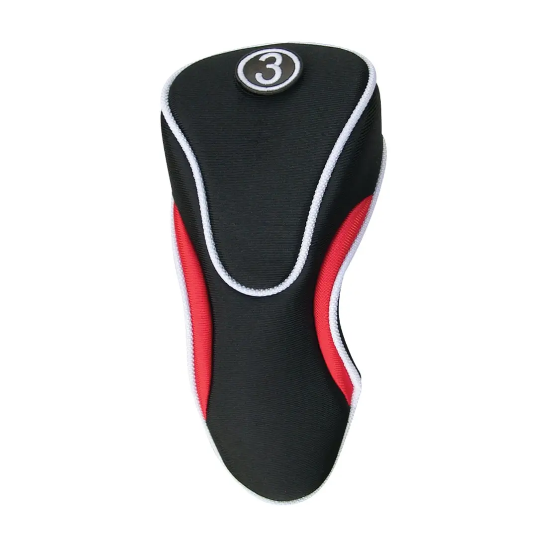 No Logo Red-Black Head Covers - Image 4