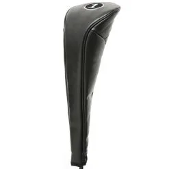 No Logo PU Black Golf Headcovers