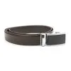 Tour Gear Golf Tour Gear Custom Fit Ratchet Belt Brown With Satin Black & Silver Buckle