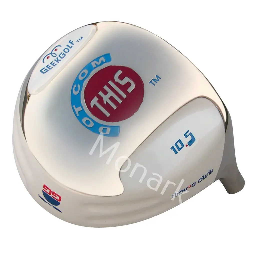 Custom-Built Geek Golf Dot-Com-This Titanium Driver - White - Image 2