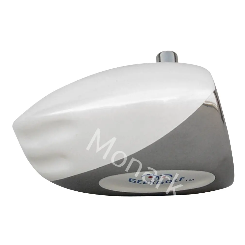 Geek Golf Dot-Com-This Titanium Driver Head - White - Image 3