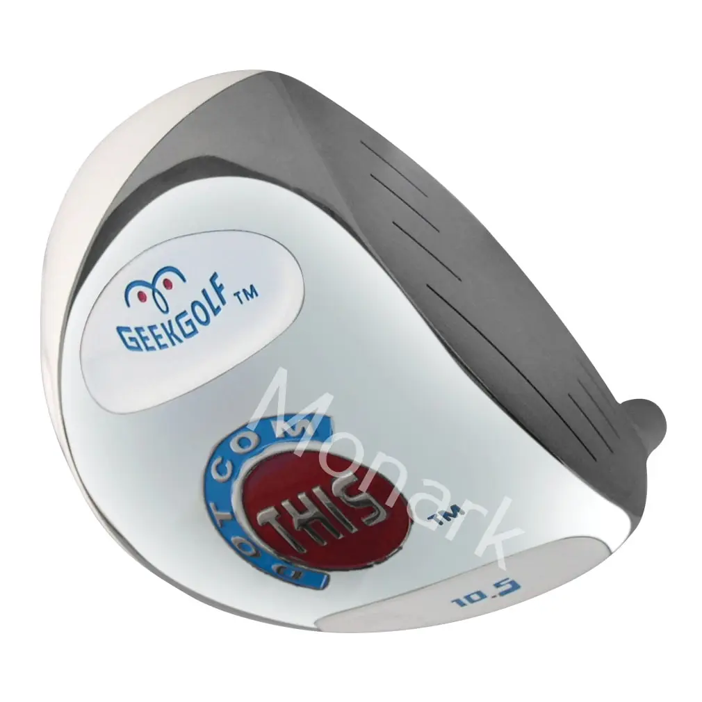 Geek Golf Dot-Com-This Titanium Driver Head - White - Image 5