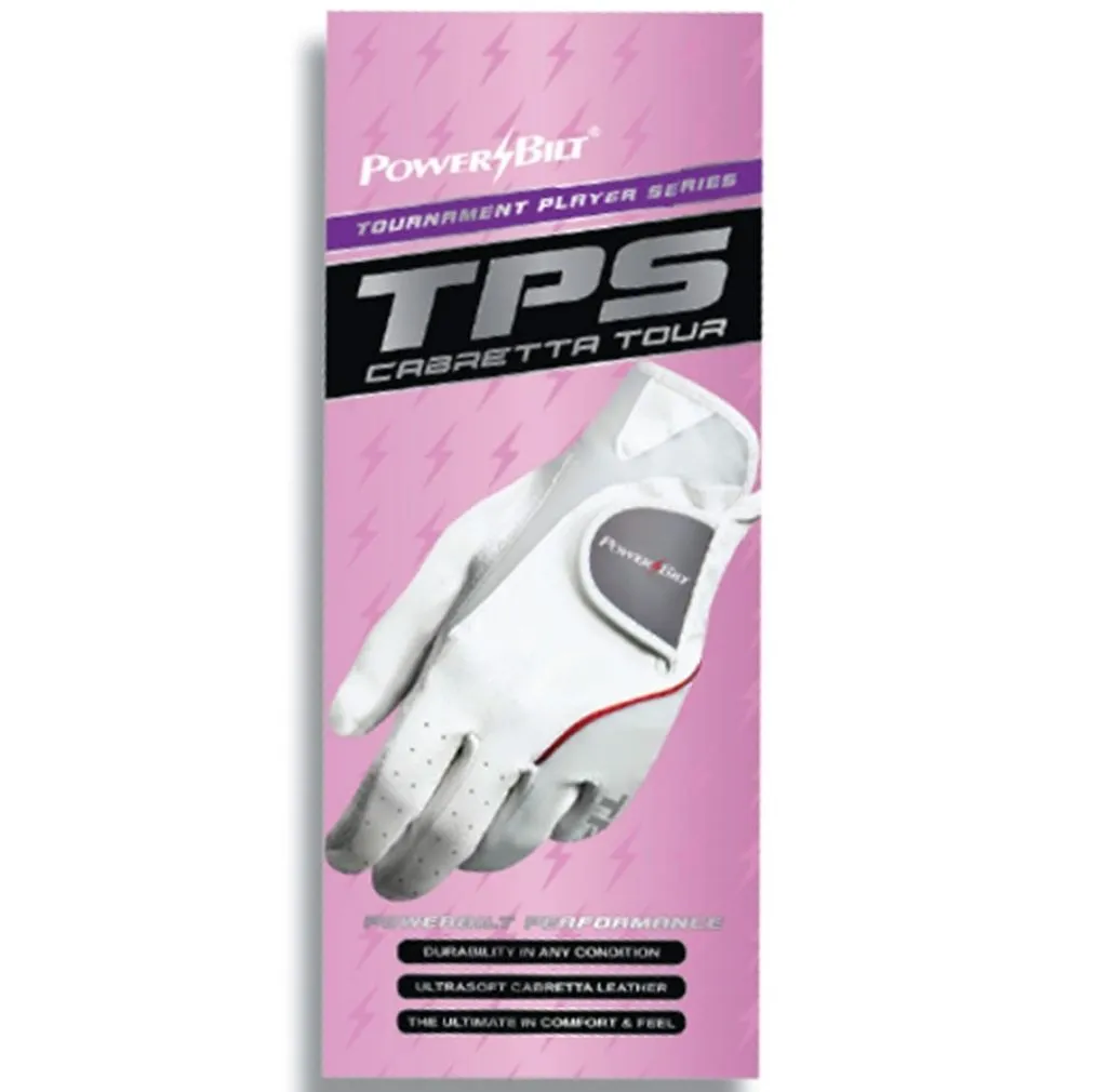 PowerBilt Golf Powerbilt TPS Cabretta Golf Glove Ladies, Right Hand Player - Image 2