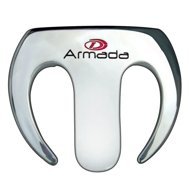 Custom-Built Armada Mallet Putter - Black/White - Image 5