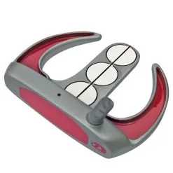 Armada Mallet Putter Head - Red/Gray