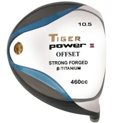 Custom-Built Tiger Power II Offset Titanium Driver