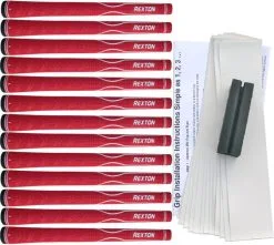 Rexton Golf Rexton V-Line Red 13 Pc Grip Kit