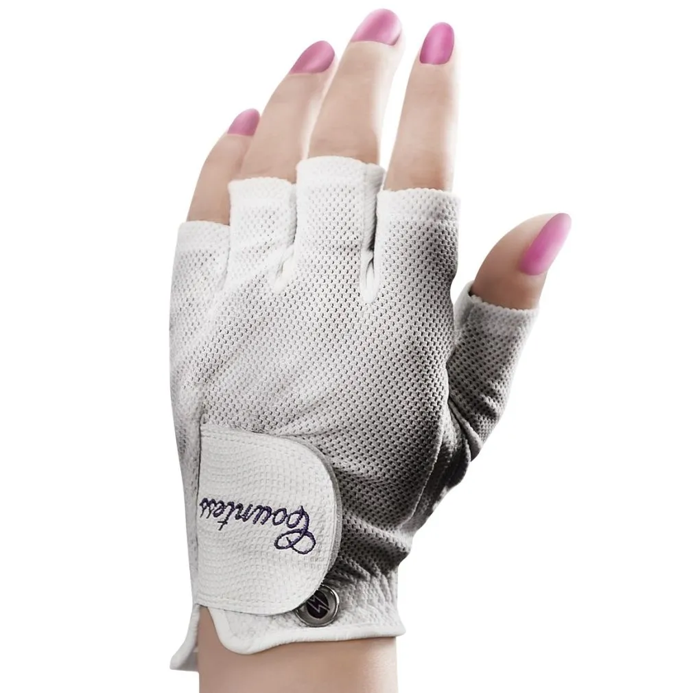 PowerBilt Golf Powerbilt Countess Half-Finger Golf Glove
