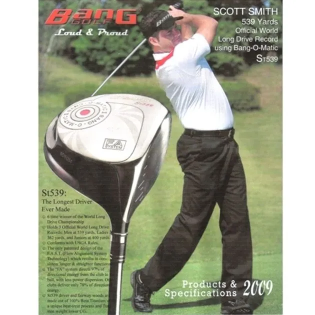 BangGolf Bang Golf ST539 Cast Beta Titanium Driver Head - Image 5
