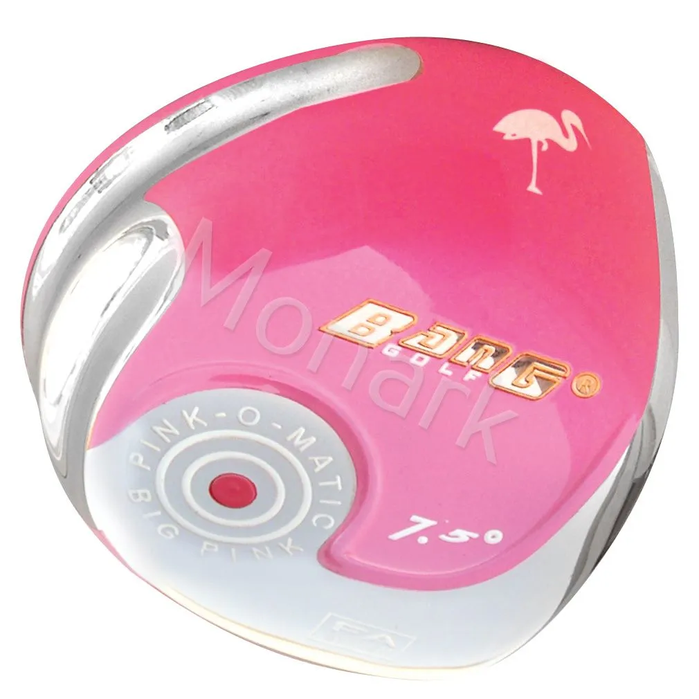 BangGolf Custom-Built Bang Golf Pink-O-Matic 401 Pink Beta Titanium Driver - Image 6