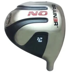 Custom-Built Geek Golf No Brainer Titanium Driver Grey