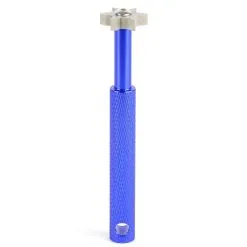 Dyncraft Gol Golf Club Groove Sharpener Tool - Blue