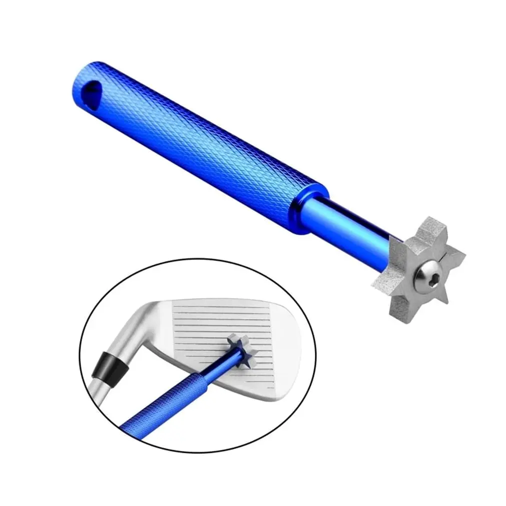 Dyncraft Gol Golf Club Groove Sharpener Tool - Blue - Image 2