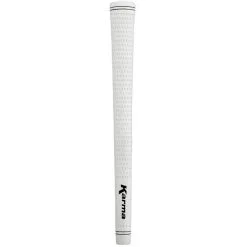 Karma Grips Karma Velour White Midsize (+1/32") Golf Grip