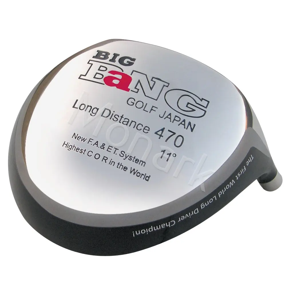 BangGolf Bang Golf Big Bang Japan 470 Black Titanium Driver Head - Image 2