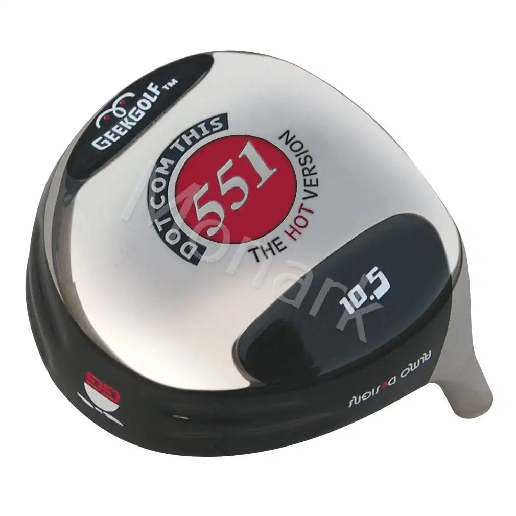 Geek Golf Dot-Com-This 551 Japan Hot Version Titanium Driver Head - Black - Image 4