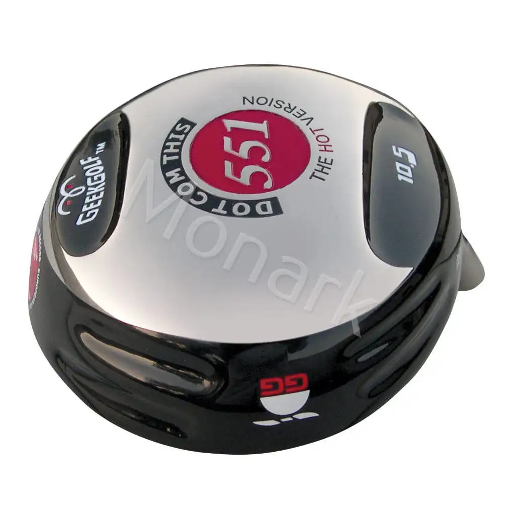 Geek Golf Dot-Com-This 551 Japan Hot Version Titanium Driver Head - Black - Image 8