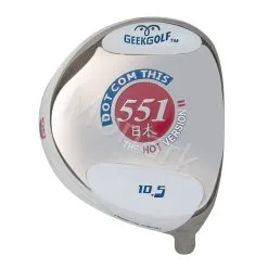 Geek Golf Dot-Com-This 551 Japan Hot Version Titanium Driver Head - White