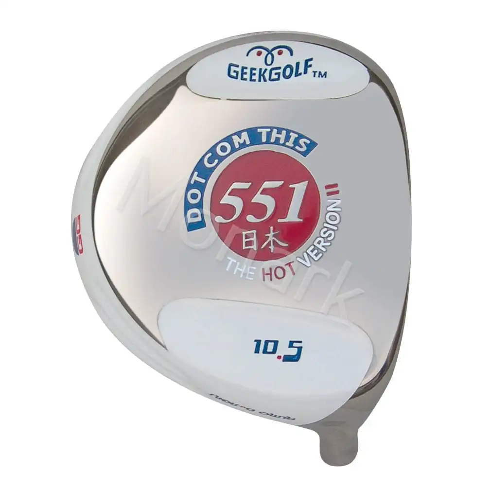 Geek Golf Dot-Com-This 551 Japan Hot Version Titanium Driver Head - White