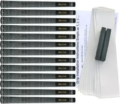 Rexton Golf Rexton Black/White Velvet 13-pc Grip Kit