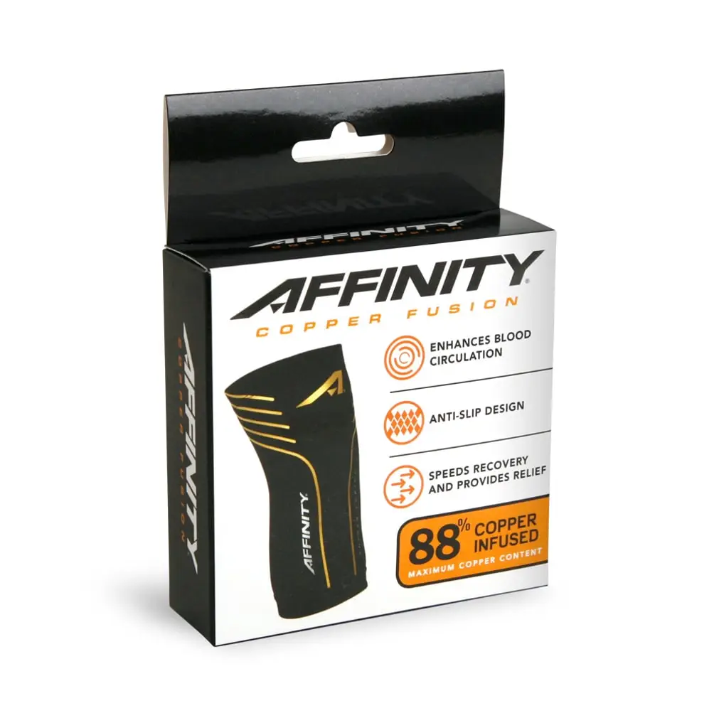 Affinity Copper Fusion Compression Knee Sleeve - Image 3