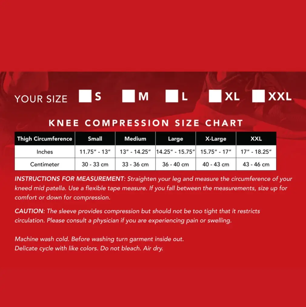 Affinity Neoprene Compression Knee Sleeve - Image 4