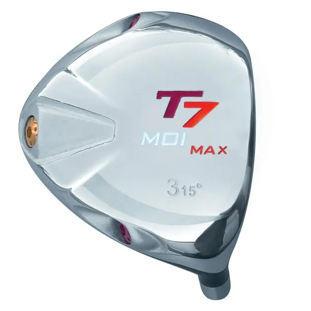 Custom-Built T7 Max MOI Red Triangular Fairway Wood